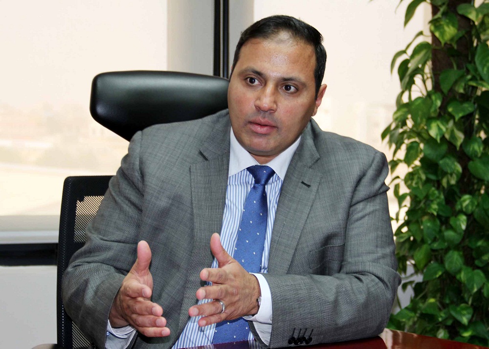 أحمد شاهين رئيس مجلس إدارة شركة إيجيبت فاكتورز للتخصيم (4)