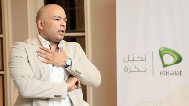 حازم متولي الرئيس التنفيذي لشركة اتصالات مصر
