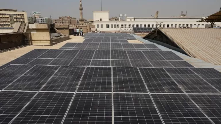 افتتاح المرحلة الأولى من مشروع الطاقة الشمسية في "محطة مصر" بتكلفة 3.5 مليون جنيه